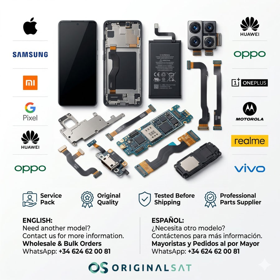 BACK / BATTERY COVER SAMSUNG S24 ULTRA S928 GREY — OriginalsAT mobile spare parts — Service Pack, wholesale and bulk orders